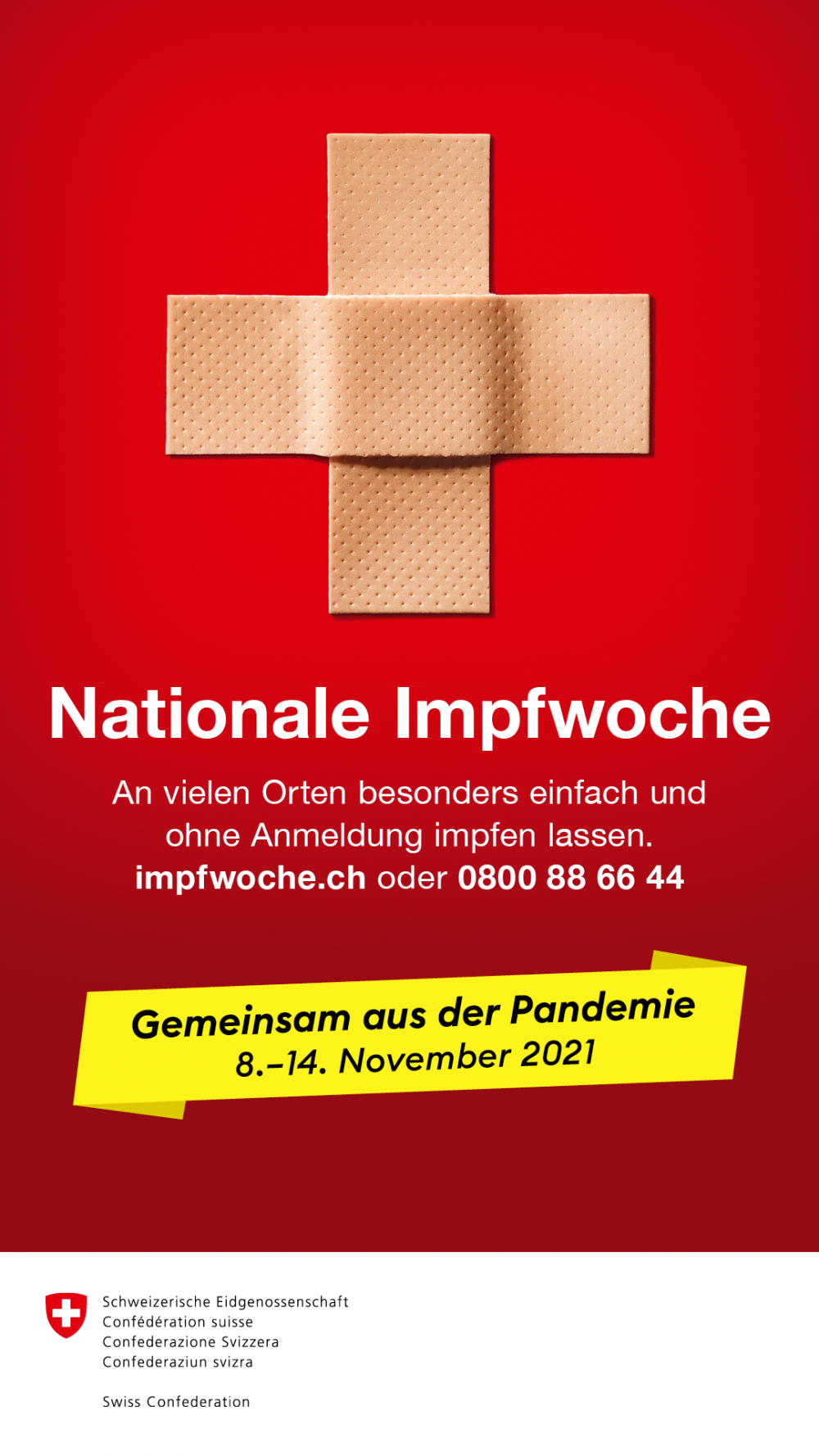Nationale Impfwoche vom 8. - 14. November 2021 (1/1)